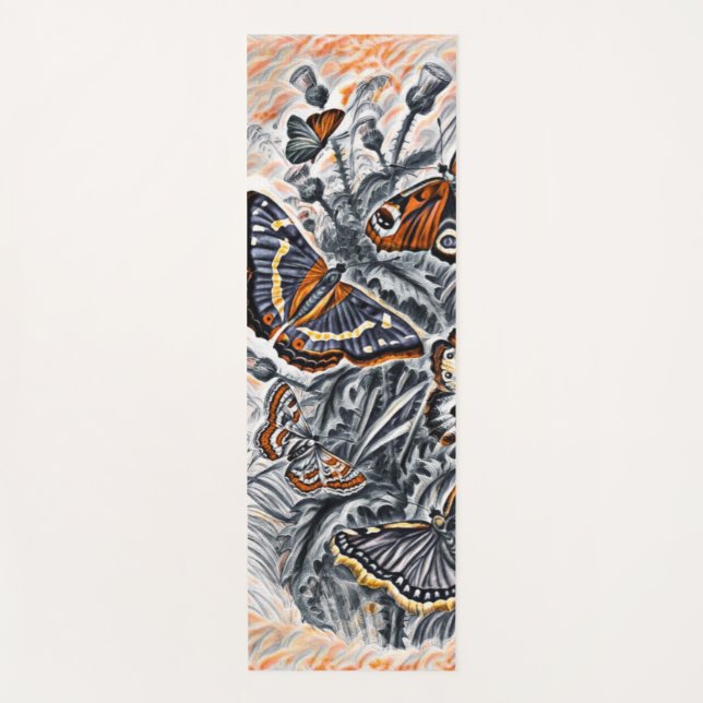 Tapete De Yoga Borboletas (Frente)