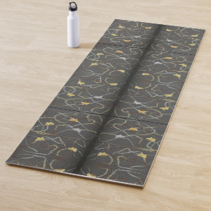 Tapete De Yoga Borboletas Flutuantes