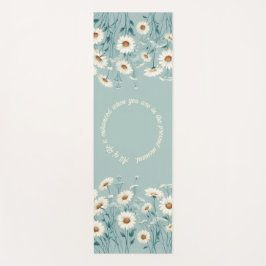 Tapete De Yoga Bountiful Daisy's (Customize)