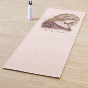 Tapete de Yoga BREATHE Mindful Goddess Calma Fem