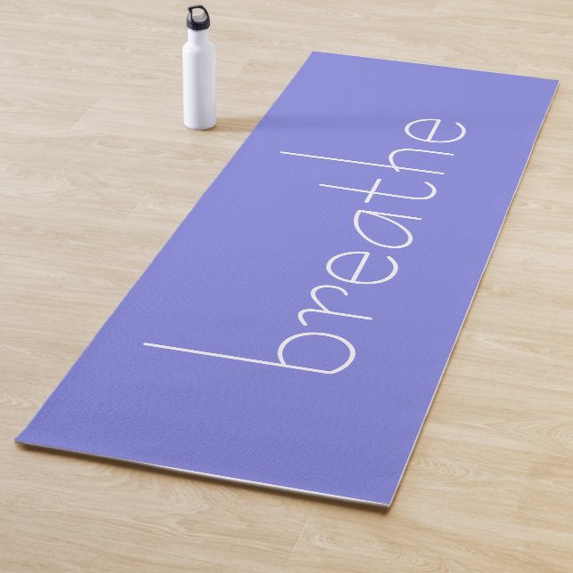 Tapete De Yoga Breathe Periwinkle (In Situ)