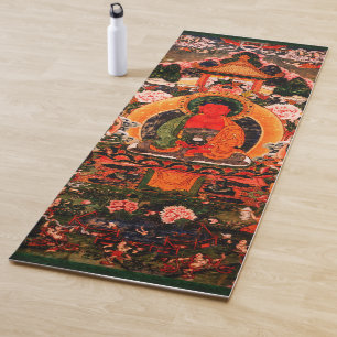 Tapete De Yoga Buda Amitabha em Sua Terra Pura