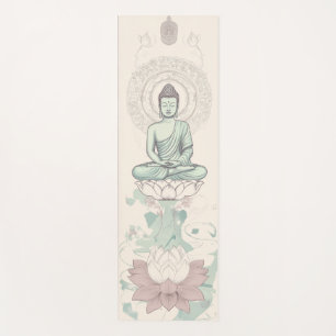 Tapete De Yoga Buda Durável Yoga Mat para Fluxo Confortável