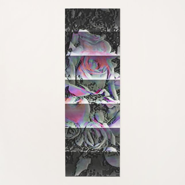 Tapete De Yoga Buquê Techno (Frente)