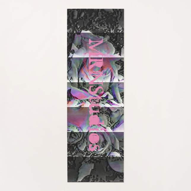 Tapete De Yoga Buquê Techno Yoga Mat (Frente)