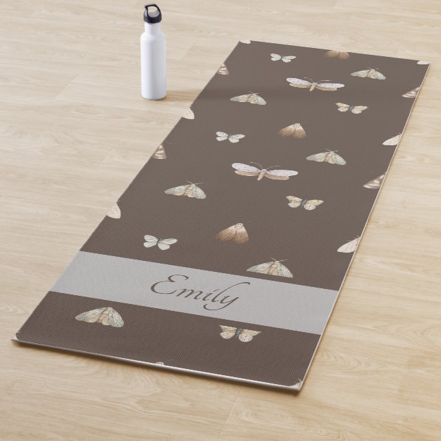 Tapete De Yoga Butterfly Colour Pattern Yoga Mat (In Situ)