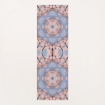 Caleidoscópio Manhã Azul e Rosa Gelado