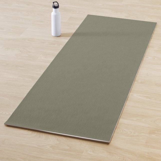 Tapete De Yoga Calm & simple olive green textured background  (In Situ)