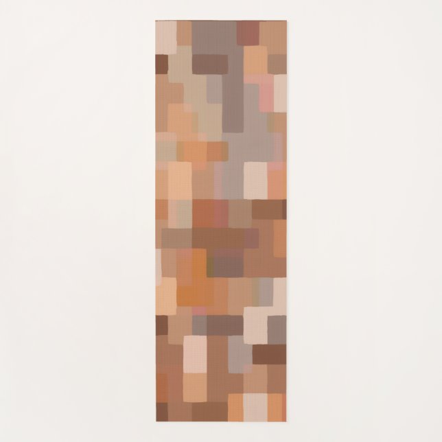 Tapete De Yoga Calming Abstract Birch Yoga Mat (Frente)