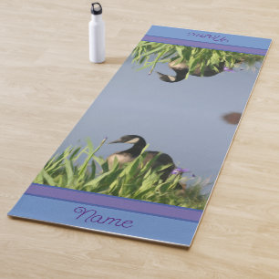 Tapete De Yoga Canadá Goose Irrissa Arte Natureza Personalizada