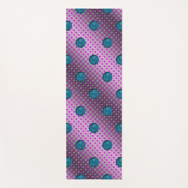 Tapete De Yoga Cancer e Galo de Água (Frente)