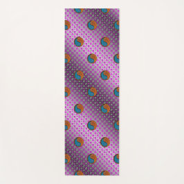 Tapete De Yoga Cancer e Galo de Madeira