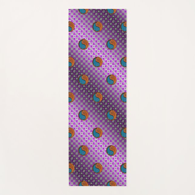 Tapete De Yoga Cancer e Madeira Boar (Frente)