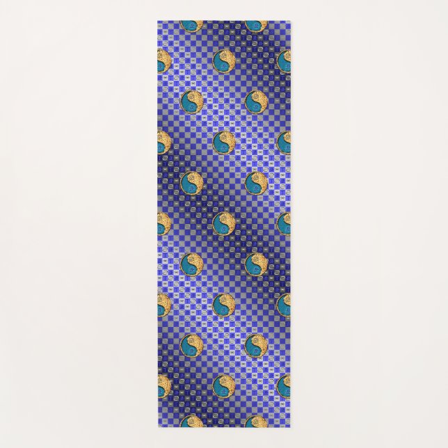 Tapete De Yoga Cancer e Ox de Fogo (Frente)