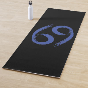 Tapete De Yoga CÂNCER Signo do Zodíaco Junho Julho Verão Astrolog