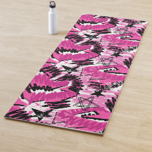 Caos Rosa Quente - Tropical Rosa Brilhante