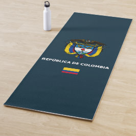 Tapete De Yoga capa de telefone passaporte da Colômbia
