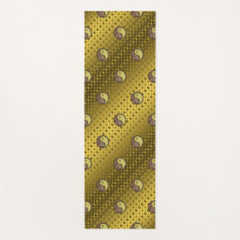 Tapete De Yoga Capricórnio e Dragão Metálico