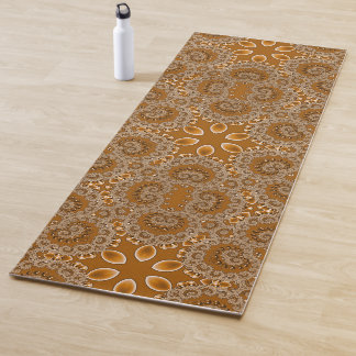 Tapete De Yoga Caramel Fractal Lace 