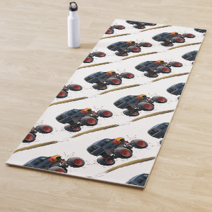 Tapete De Yoga Cartoon