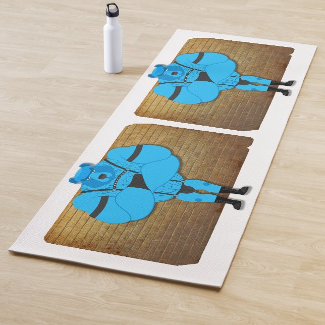 Tapete De Yoga Cartoon gay do urso SlipperyJoe (In Situ)