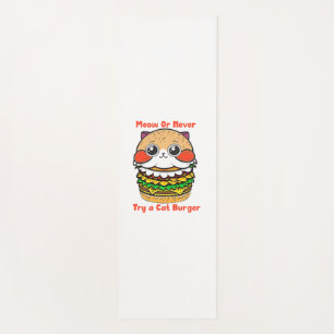 Tapete De Yoga Cat Burger