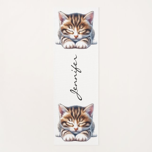 Tapete De Yoga Cat Lover Yoga Mat (Frente)