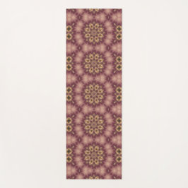 Tapete De Yoga Cedar Fractal Mandala Art Yoga Mat