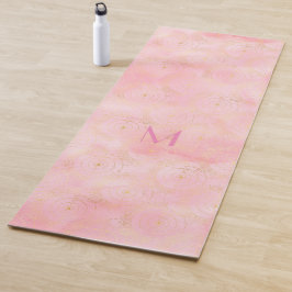 Tapete De Yoga Celebrações Celestiais do Planeta Dourado Girly Pi