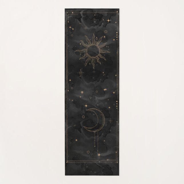 Tapete De Yoga Celestial Sun e Moon Yoga Mat (Frente)