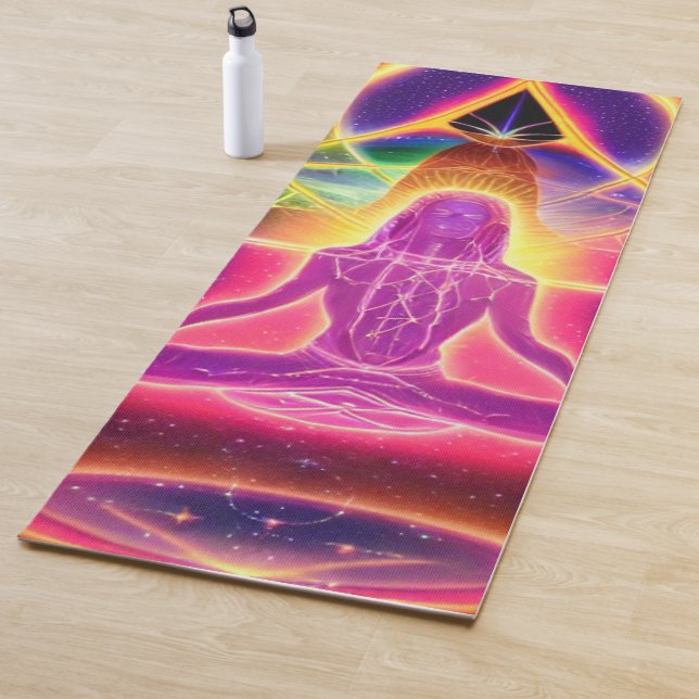 Tapete De Yoga Chakra Yoga Mat espiritual (In Situ)