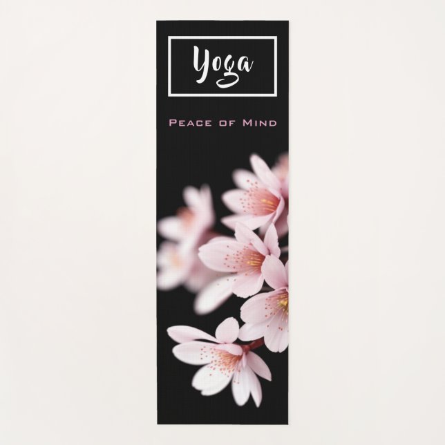 Tapete De Yoga Cherry Blossoms - Yoga Mat (Frente)