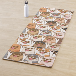 Tapete De Yoga Chihuahua Pattern