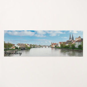 Tapete De Yoga Cidade histórica de Regensburg, Alemanha