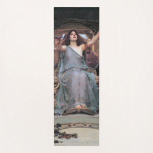 Tapete De Yoga Circo que oferece a Taça a Ulisses, Waterhouse