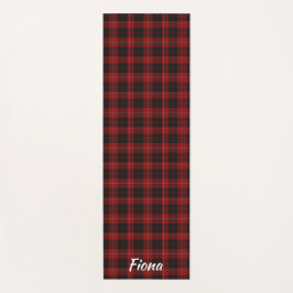 Tapete De Yoga Clan Cunningham Tartan Xadrez Personalizada