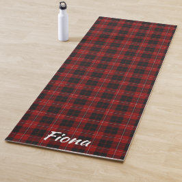 Tapete De Yoga Clan Cunningham Tartan Xadrez Personalizada
