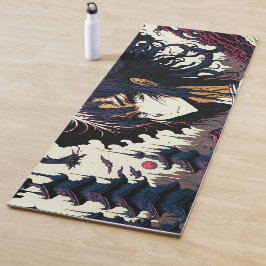 Tapete De Yoga Classic Vintage Anime Girl - 90's Manga