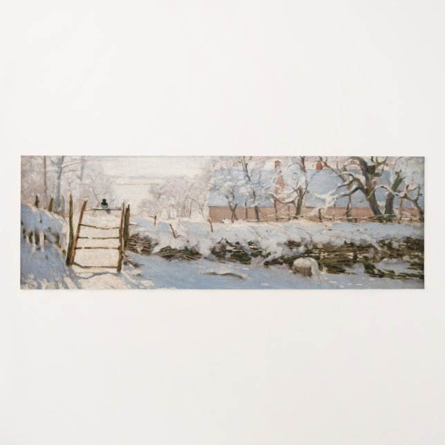 Tapete De Yoga Claude Monet - A Mídia (Frente (Horizontal))