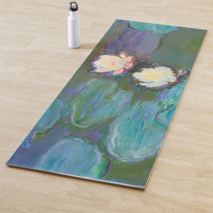 Tapete De Yoga Claude Monet Impressionista Água Lillies Ninfheias