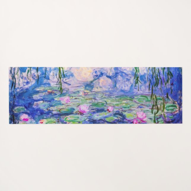 Tapete De Yoga Claude Monet - Lírios/Ninfas 1919 (Verso (Horizontal))