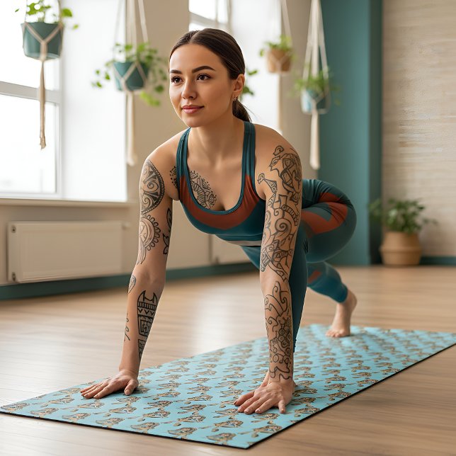 Tapete De Yoga Cleo Yoga Mat (Criador carregado)