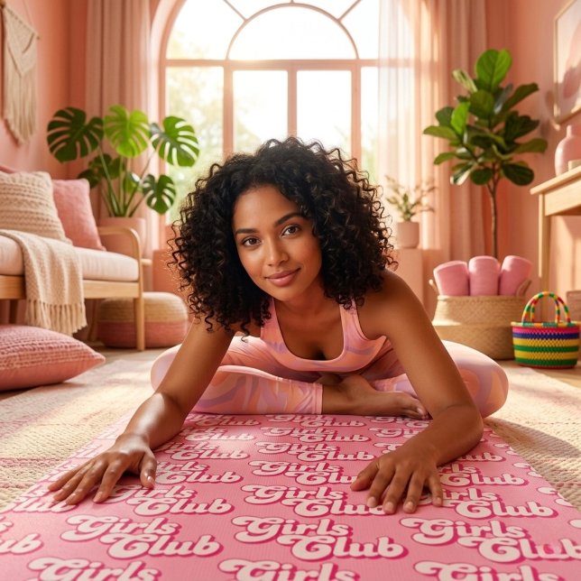 Tapete De Yoga Clube das Meninas (Criador carregado)
