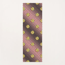 Tapete De Yoga Cobra de áries e metal