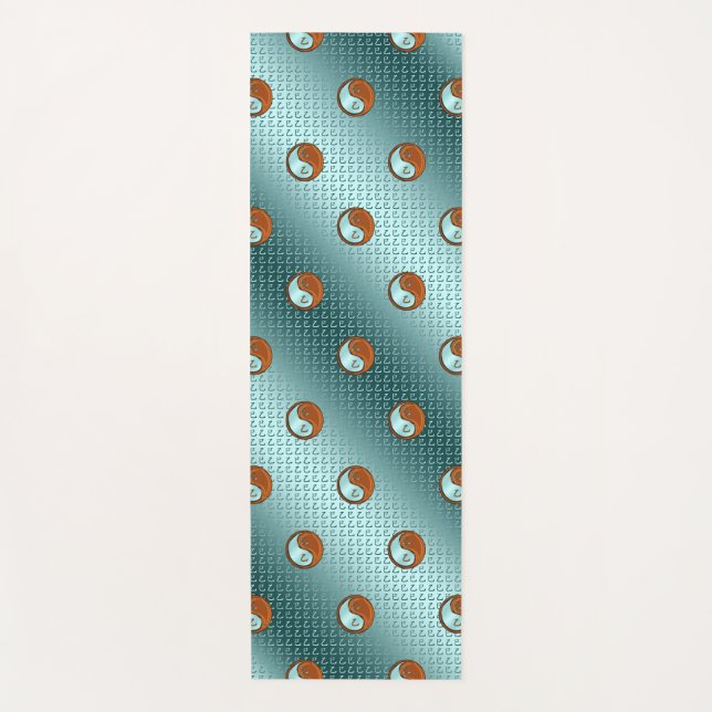 Tapete De Yoga Cobra de Madeira (Frente)