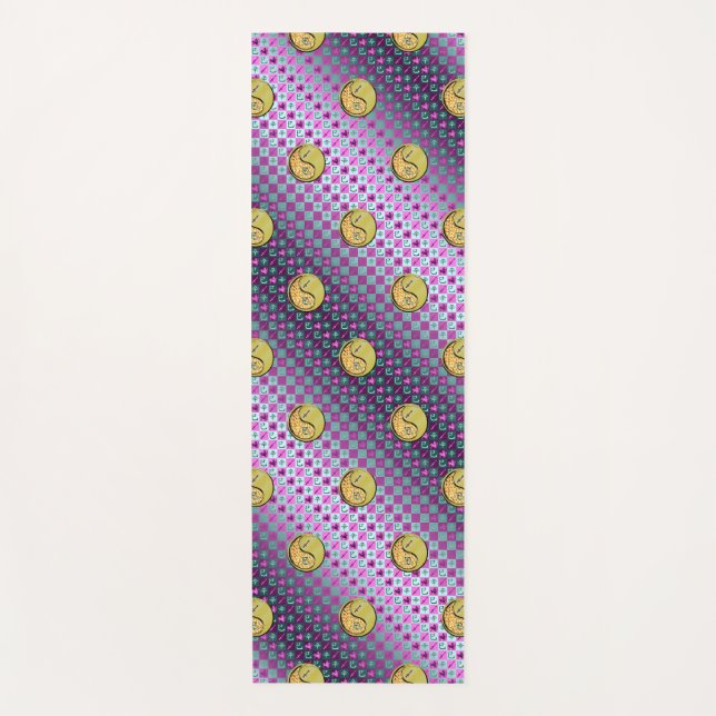 Tapete De Yoga Cobra de Sagitário e Metal (Frente)