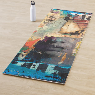 Tapete De Yoga Collage Head