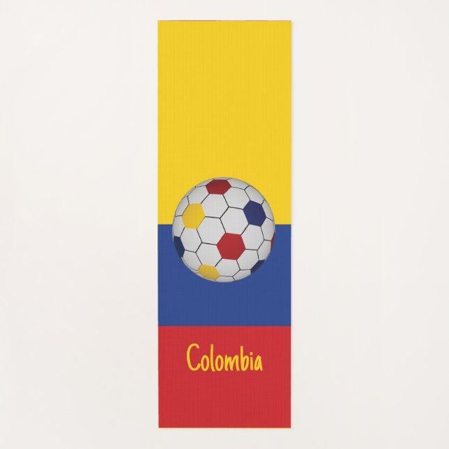 Tapete De Yoga Colombia Soccer (Frente)