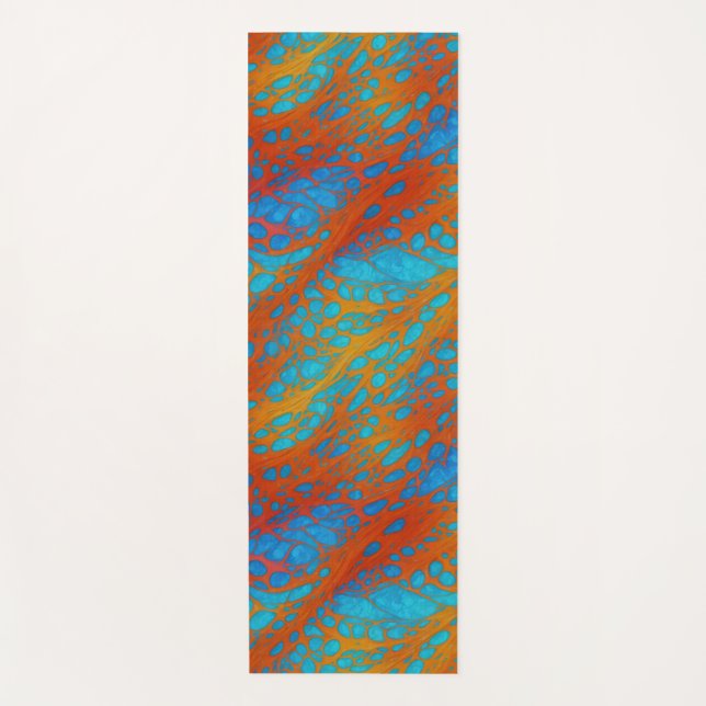 Tapete De Yoga colorful Life (Frente)