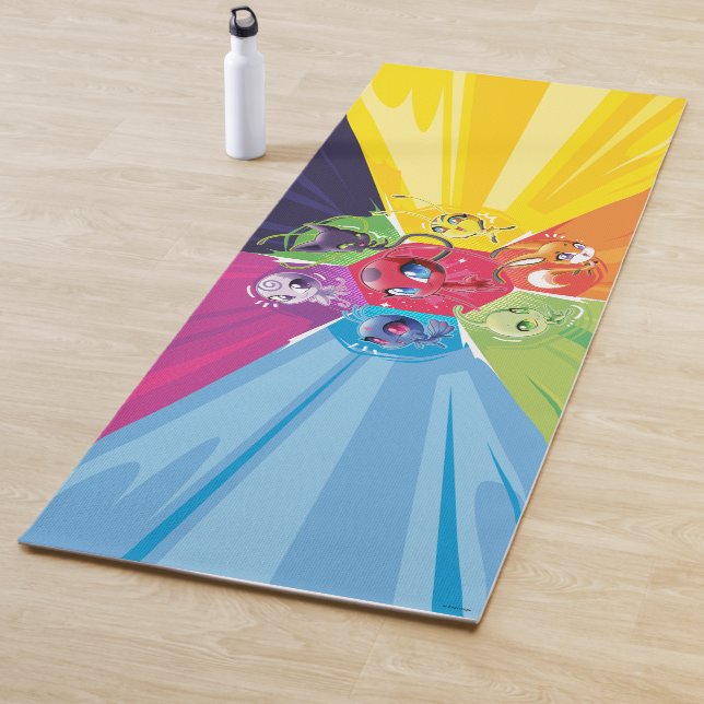 Tapete De Yoga Colorida Kwamis (In Situ)